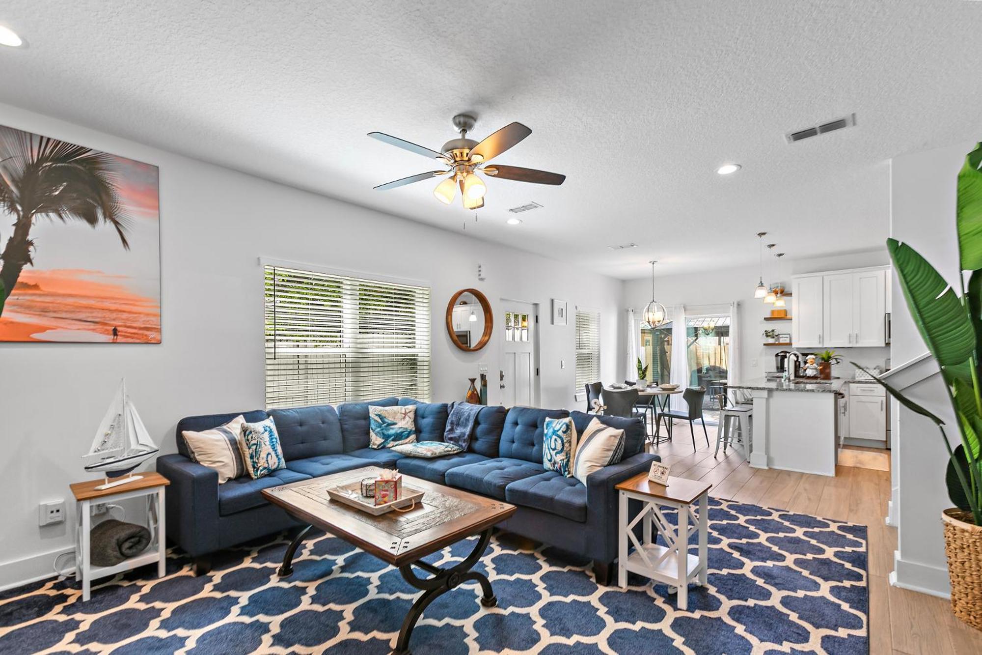 Few Steps To Ocean-4 Beach Cruisers & Free Parking & Private Backyard Jacksonville Beach Exterior foto